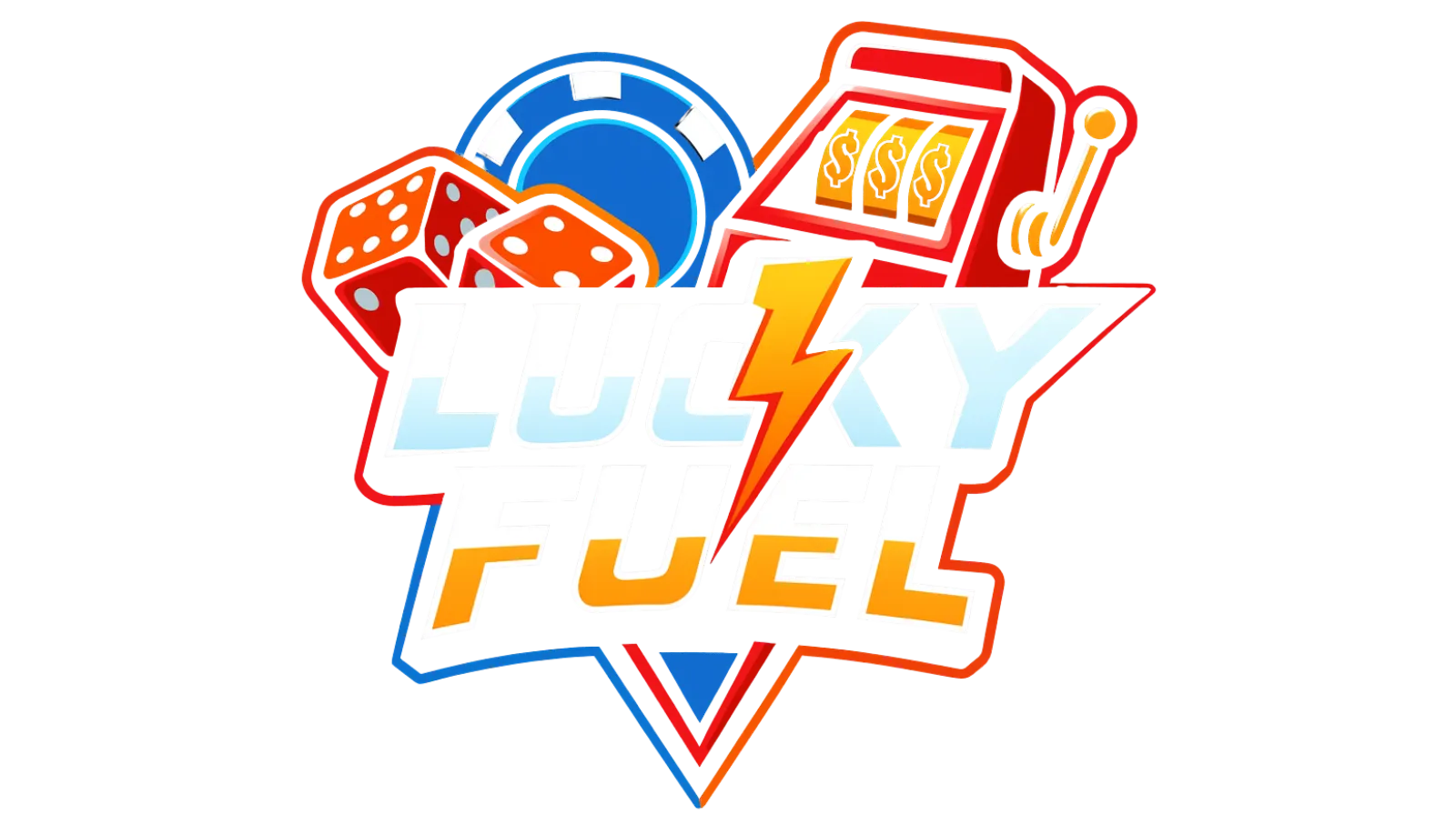 lucky fuel casino logo